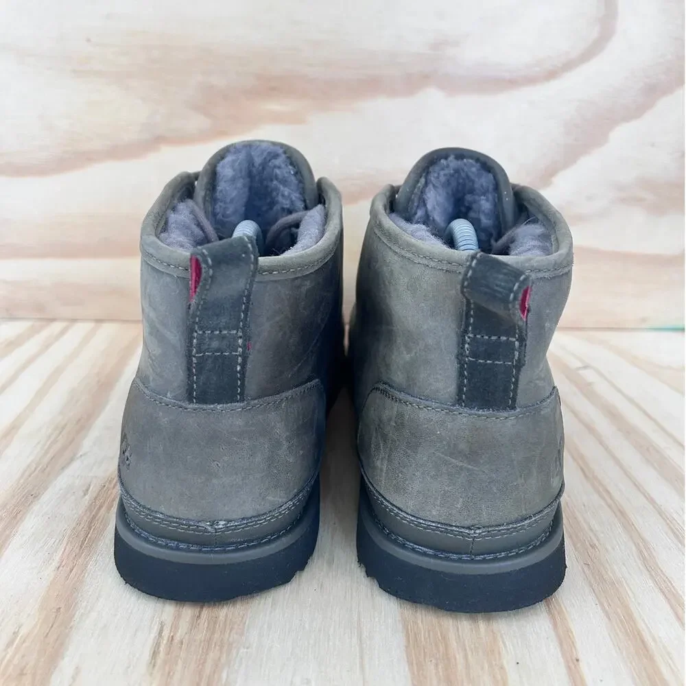 UGG - Neumel Weather - Ankle Boots - Gray - Men's - 10 - S/N 1017254
